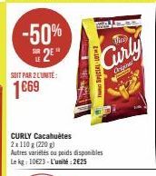 cacahuètes Curly