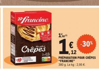 crêpes francine