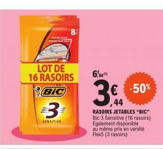 jetables BIC