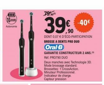 brosse à dents Oral-B