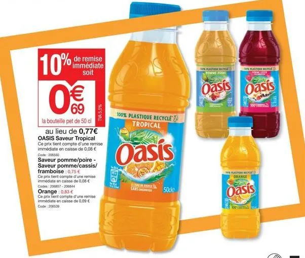 soldes oasis