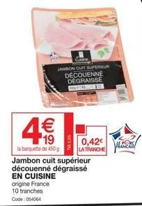 jambon cuit 