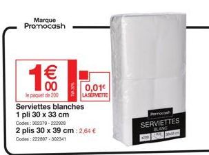 serviettes 