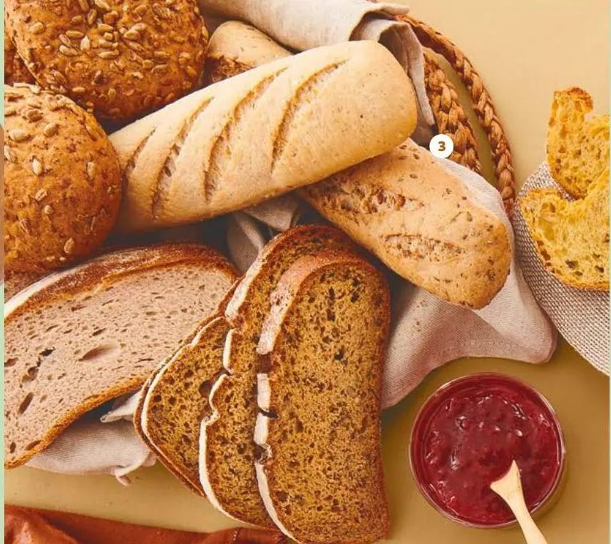  la gamme de pains sans  gluten wiso®