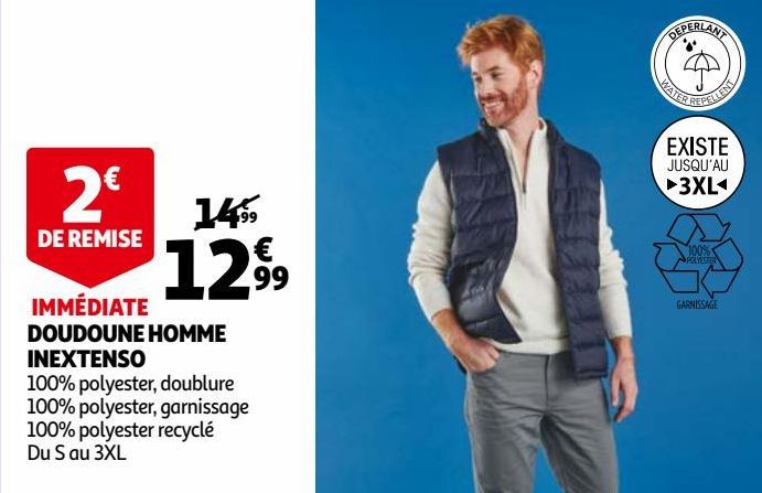 DOUDOUNE HOMME  INEXTENSO