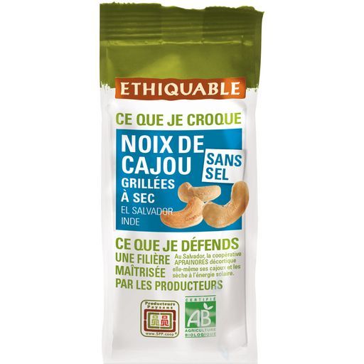 NOIX DE CAJOU GRILLÉES SANS SEL  BIO ETHIQUABLE