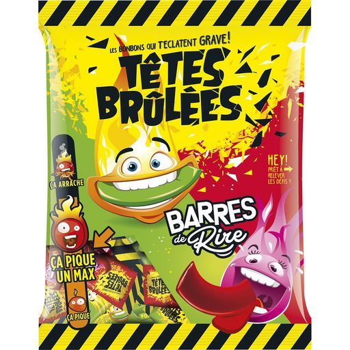 BARRES DE RIRE  TËTES BRULÉES