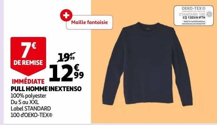 pull homme  inextenso