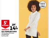 PULL FEMME INEXTENSO offre à 14,99€ sur Auchan