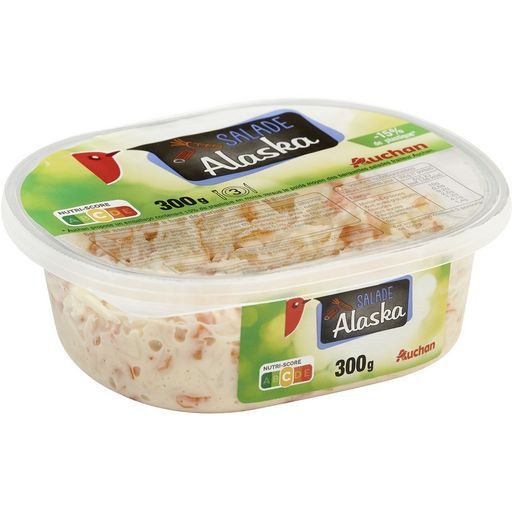 SALADE  ALASKA  AUCHAN