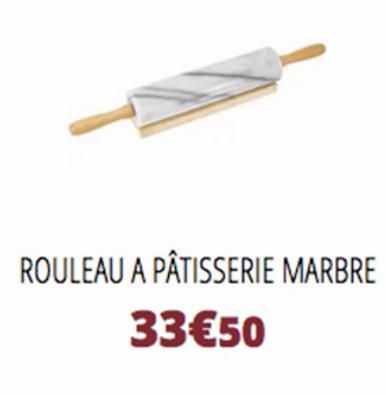 ROULEAU A PÂTISSERIE MARBRE  33€50 