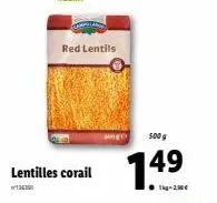 red lentils 