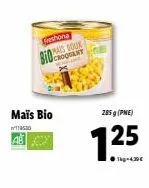 freshona mais  biocroquant  maïs bio  19530  285 g (pne)  1.25 