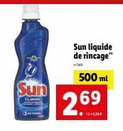 Sun  CLINIC  ACTION  Sun liquide de rincage"  1349  2.69  ● IL-SIDE  500 ml 