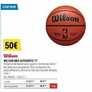 promos wilson