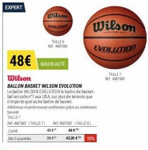 ballon de basket-ball Wilson