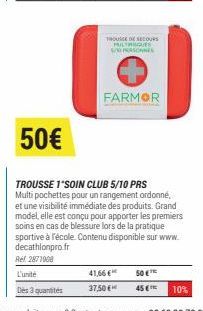 trousse de secours 