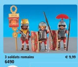 SPOR  Olepo  3 soldats romains  6490  nonf  ****  Lat  wirk  € 9,99 