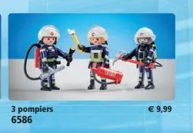 3 pompiers 6586  €9,99 