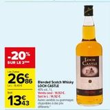 Whisky scotch offre sur Carrefour Drive