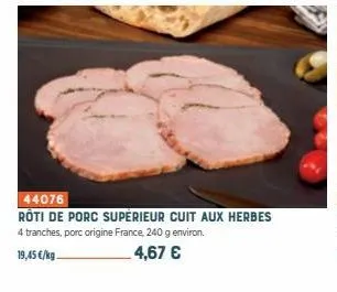 rôti de porc 