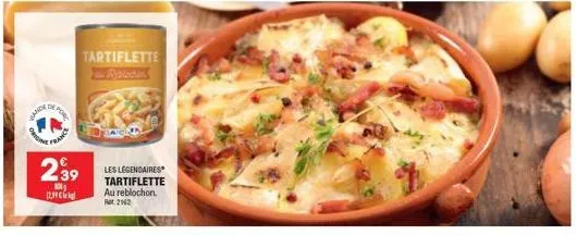 vance  por  france  239  10 12.99  tartiflette deblechin  les legendaires tartiflette au reblochon. r2142 