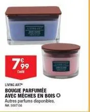 bougie parfumée living art