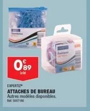 089  le lot  expertiz  attaches de bureau autres modèles disponibles. 5007180  www 