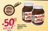 PATE A TARTINER NOISETTES CACAO NUTELLA offre sur Cora