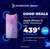 Iphone 12 Apple offre sur Hubside.Store