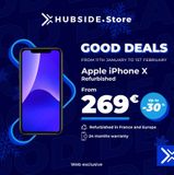 IPhone X  offre sur Hubside.Store
