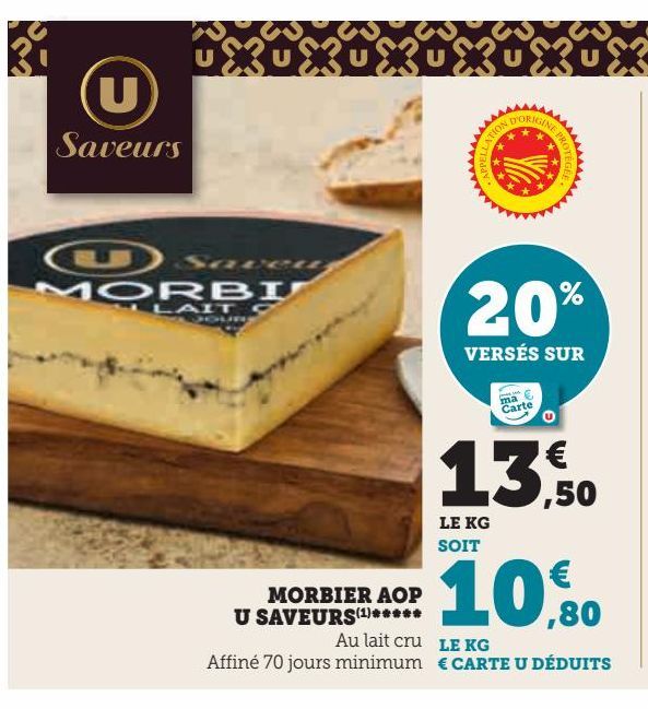 MORBIER AOP U SAVEURS *****