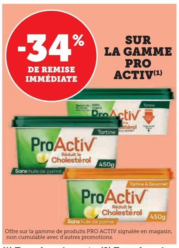 la gamme pro activ