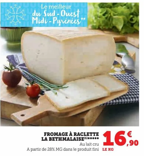 fromage a raclette la bethmalaise *****