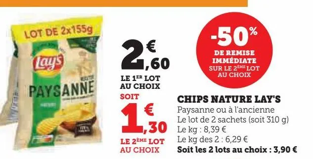 chips nature lay's