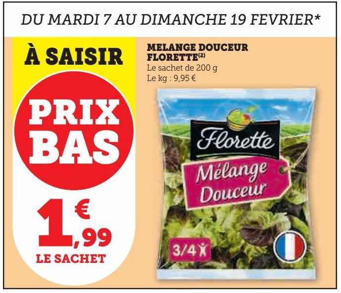 MELANGE DOUCEUR FLORETTE