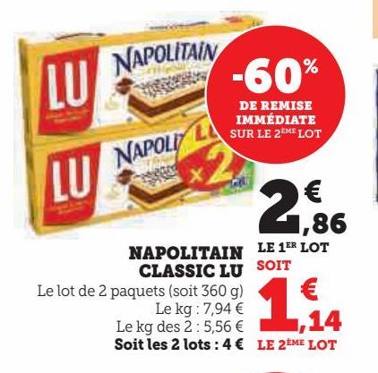 NAPOLITAIN CLASSIC LU