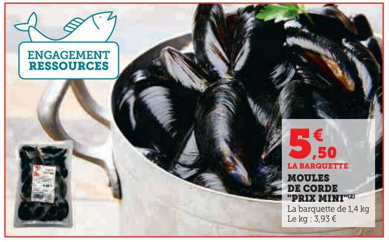 MOULES DE CORDE "PRIX MINI"