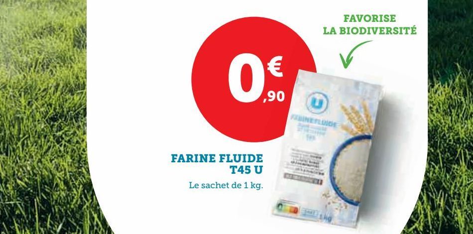 FARINE FLUIDE T45 U