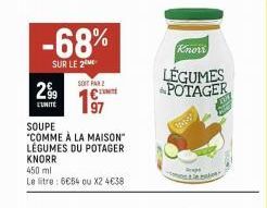 légumes du potager Knorr