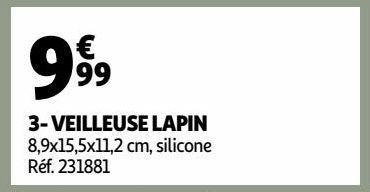 Veilleuse lapin