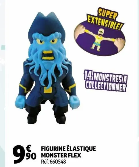 figurine élastique monster flex