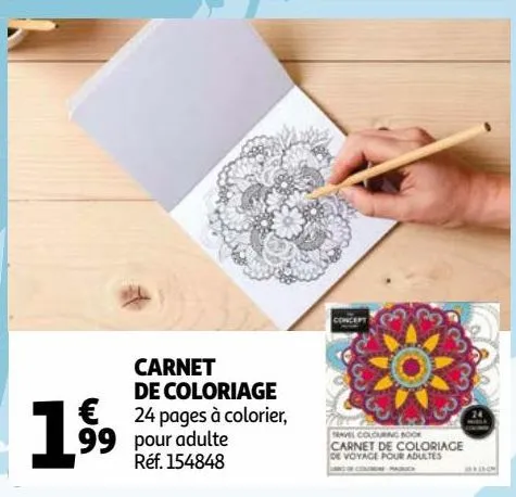 carnet de coloriage