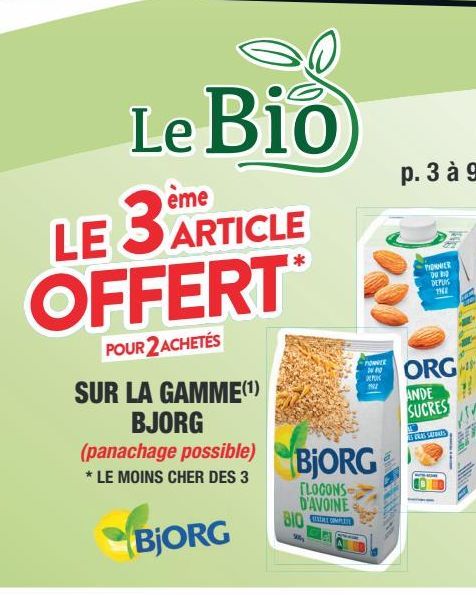 alimentation Bjorg