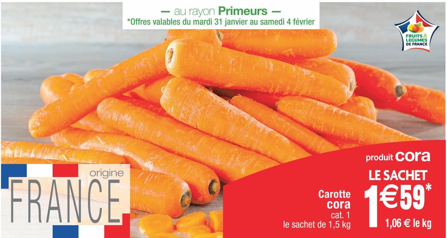 carottes Cora