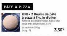 pâte à pizza 