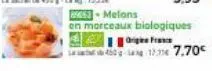 89663-melons  en morceaux biologiques  fran  5-17.3 7.70€ 