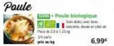 poule  eng poule biologique  piced 024125 34 part  6,99€  