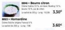 88923. Homardine Date of  10%  3.60€ 