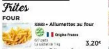 83583+ allumettes au four  orig frans  3,20€ 